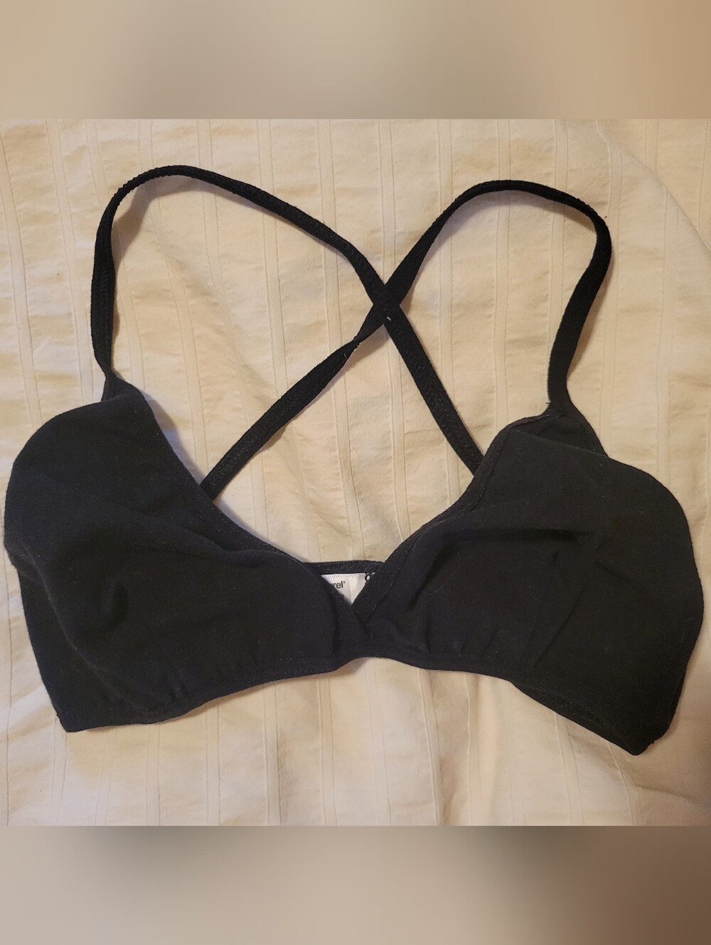 American Apparel Black Bralette - medium